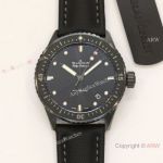 Swiss Grade Replica Blancpain Fifty Fathoms Bathyscaphe GF Factory Cal.1315 Watch All Black